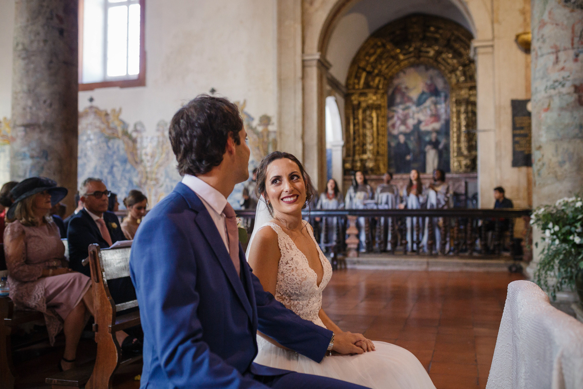 Casamento quinta da Conceição, Azeitão, Setubal Portugal noivos cerimonia igreja