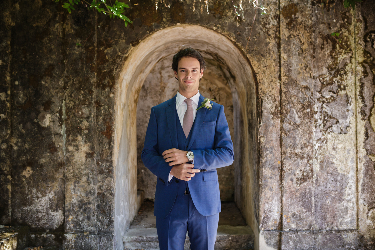 Casamento quinta da Conceição, Azeitão, Setubal Portugal noivo 