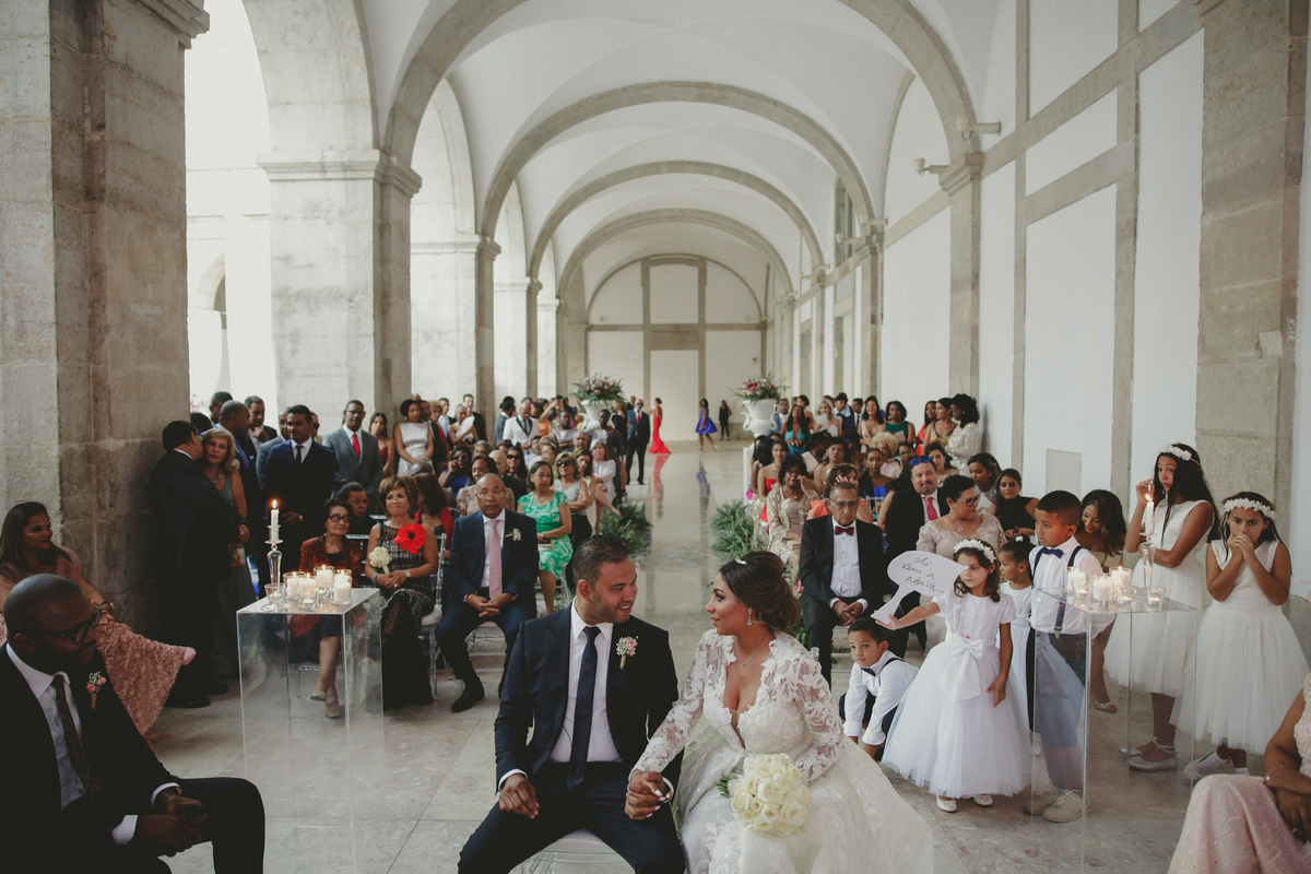 Casamento Patio da Gale Terreiro do Paço Lisboa Portugal cerimonia