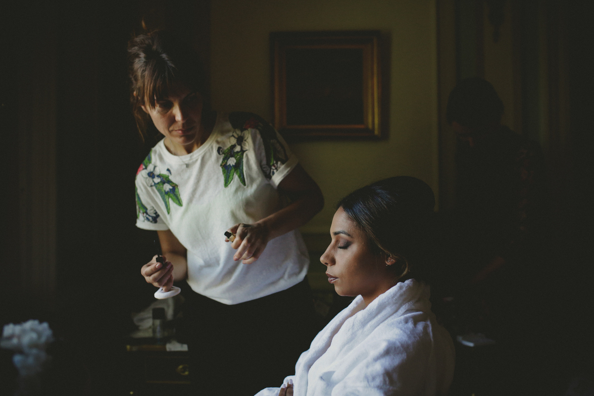 Casamento Patio da Gale Terreiro do Paço maquilhagem noiva