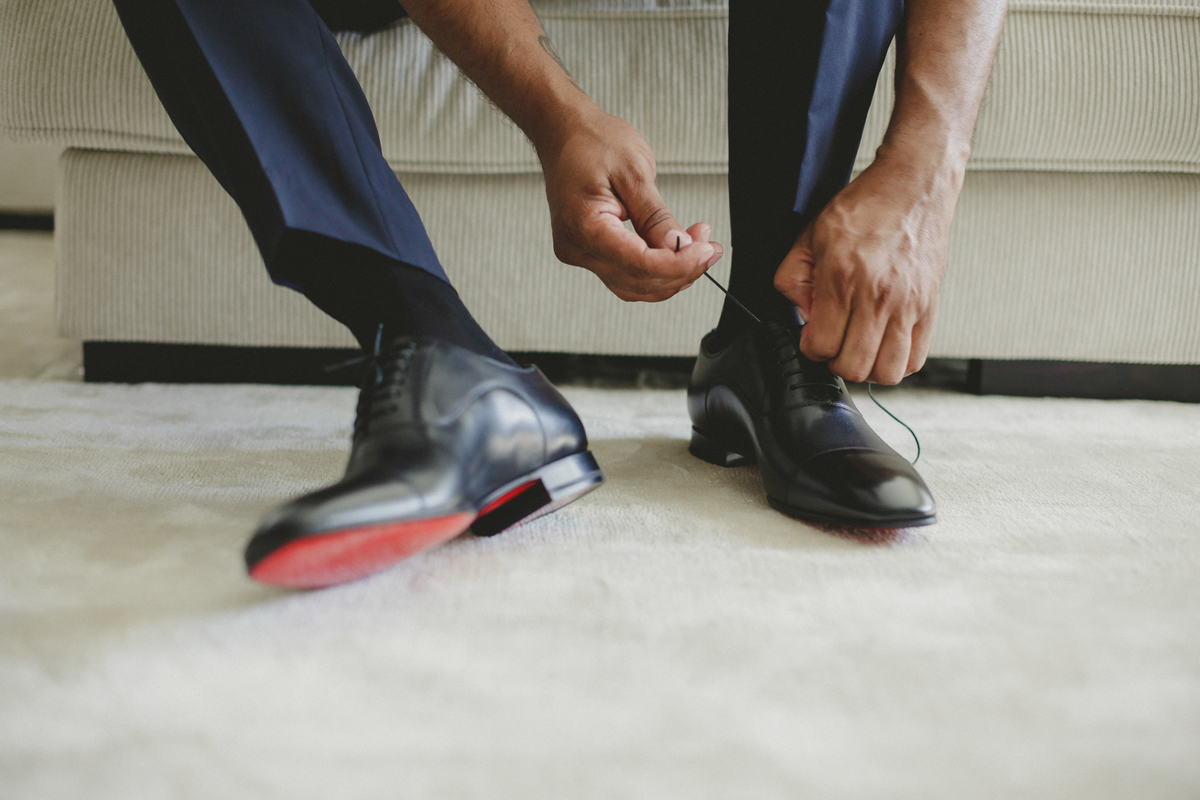 Casamento Patio da Gale Terreiro do Paço sapatos noivo