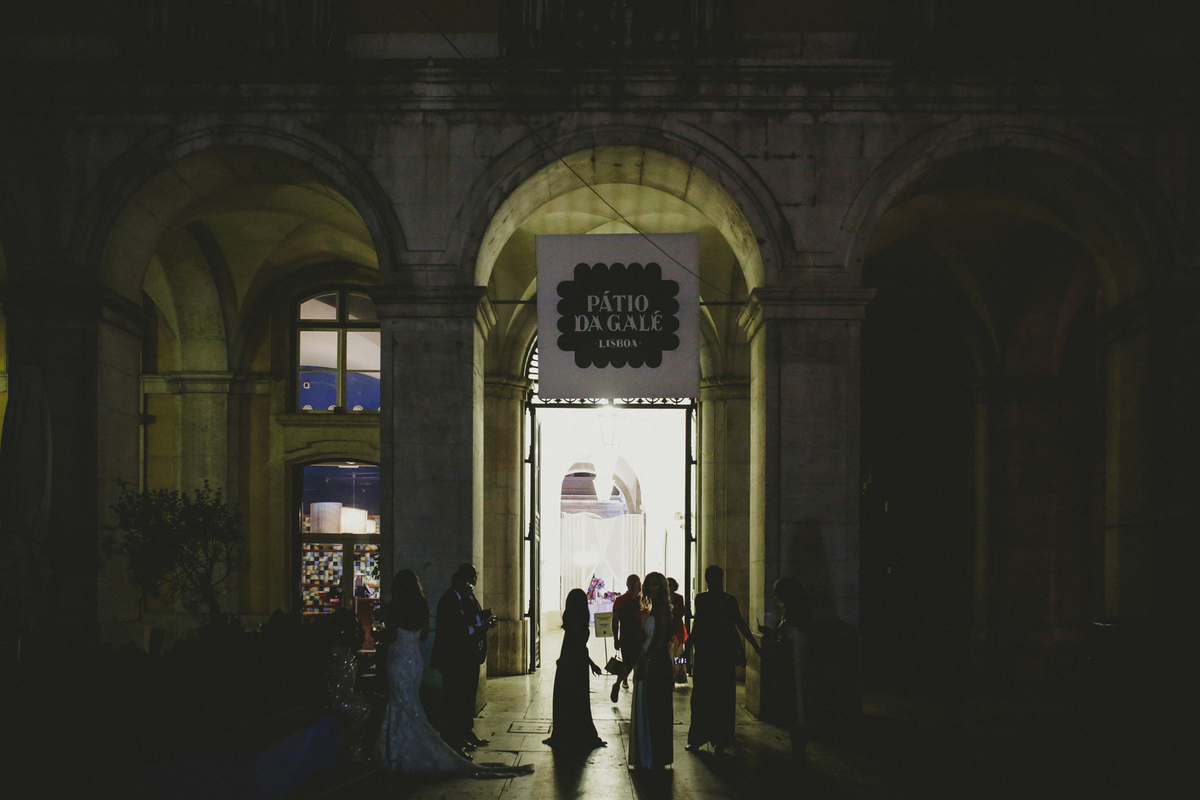 Casamento Patio da Gale Terreiro do Paço Lisboa Portugal cerimonia saída festa