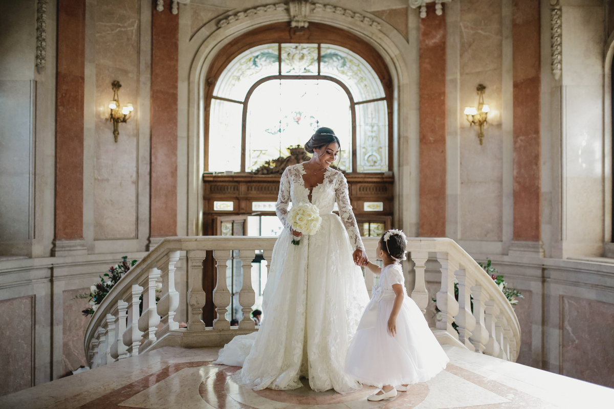 Casamento Patio da Gale Terreiro do Paço noiva