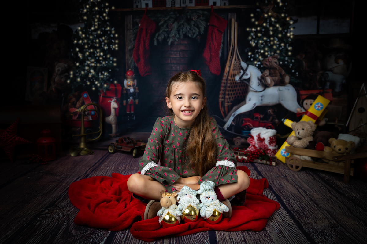 aviões, cavalos e árvores de Natal