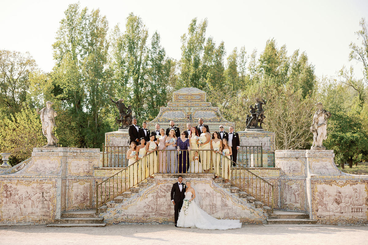 wedding Portugal Palacio Queluz