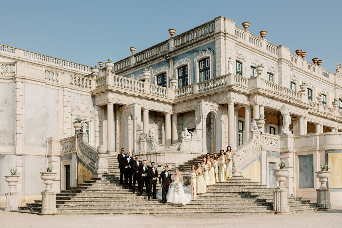 wedding Portugal Palacio Queluz