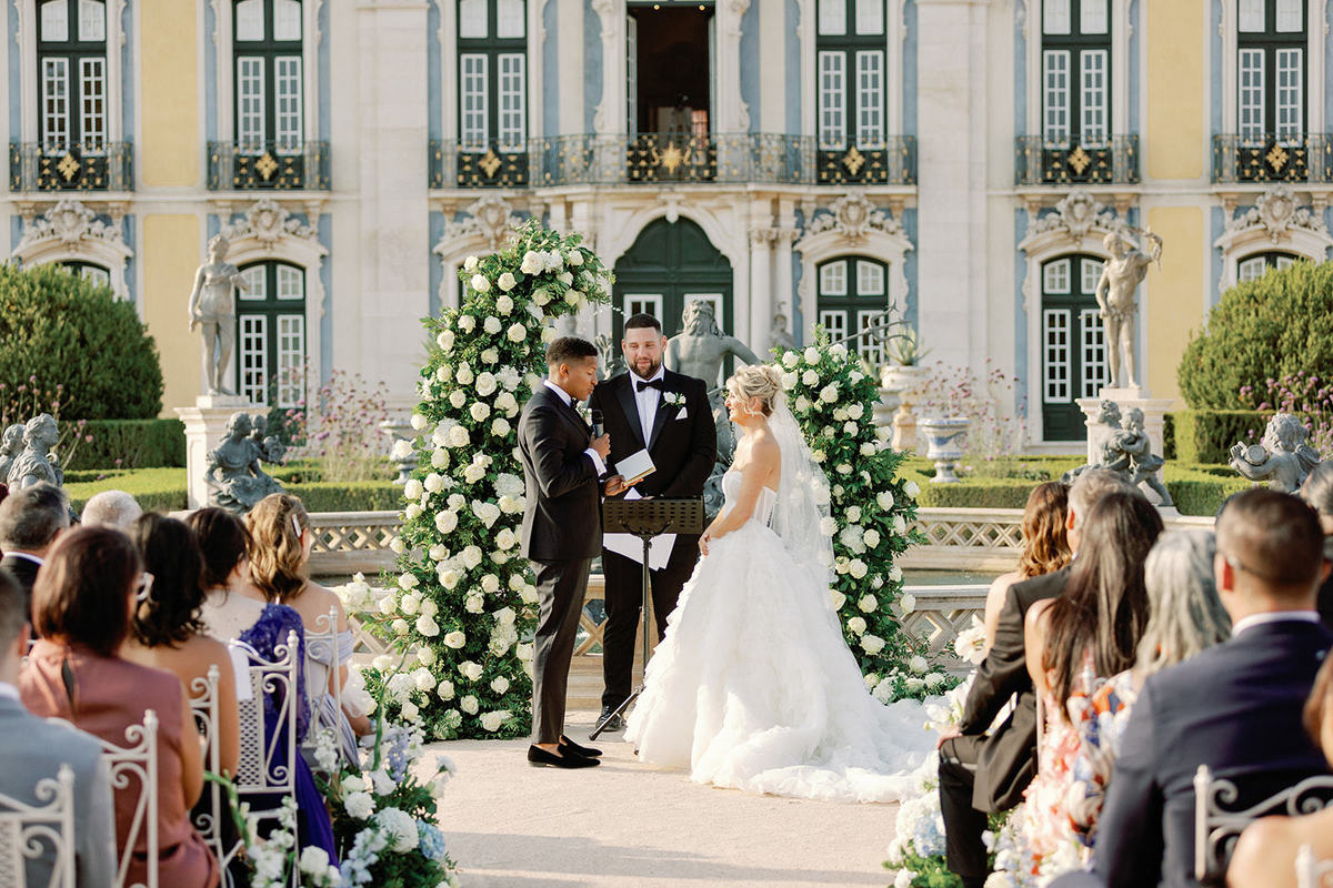 wedding Portugal Palacio Queluz