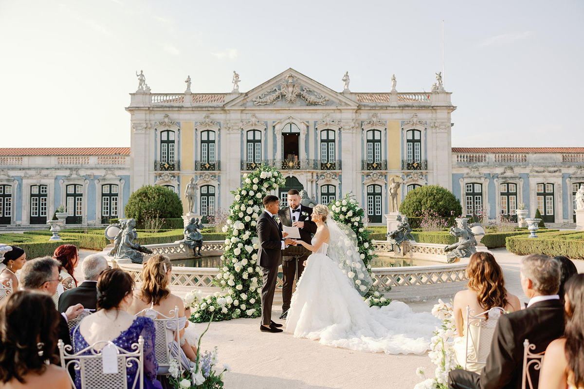 wedding Portugal Palacio Queluz