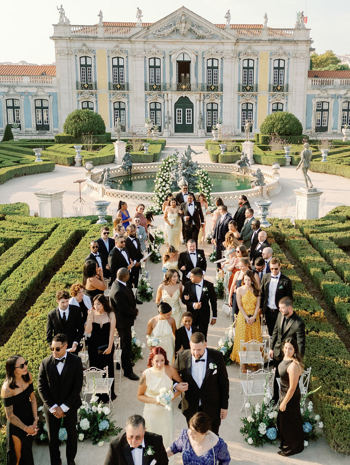 wedding Portugal Palacio Queluz