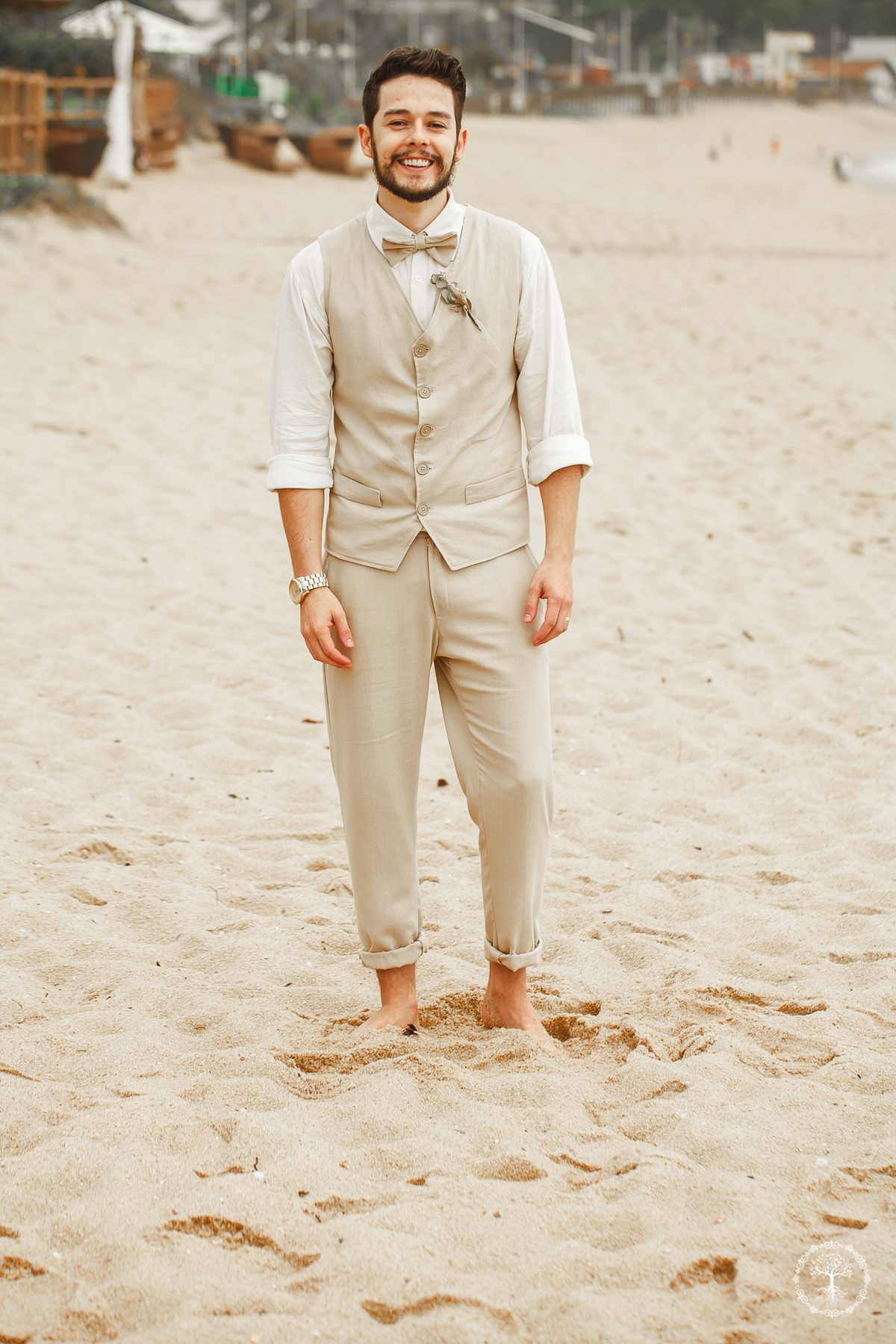 roupa para casamento na praia homem