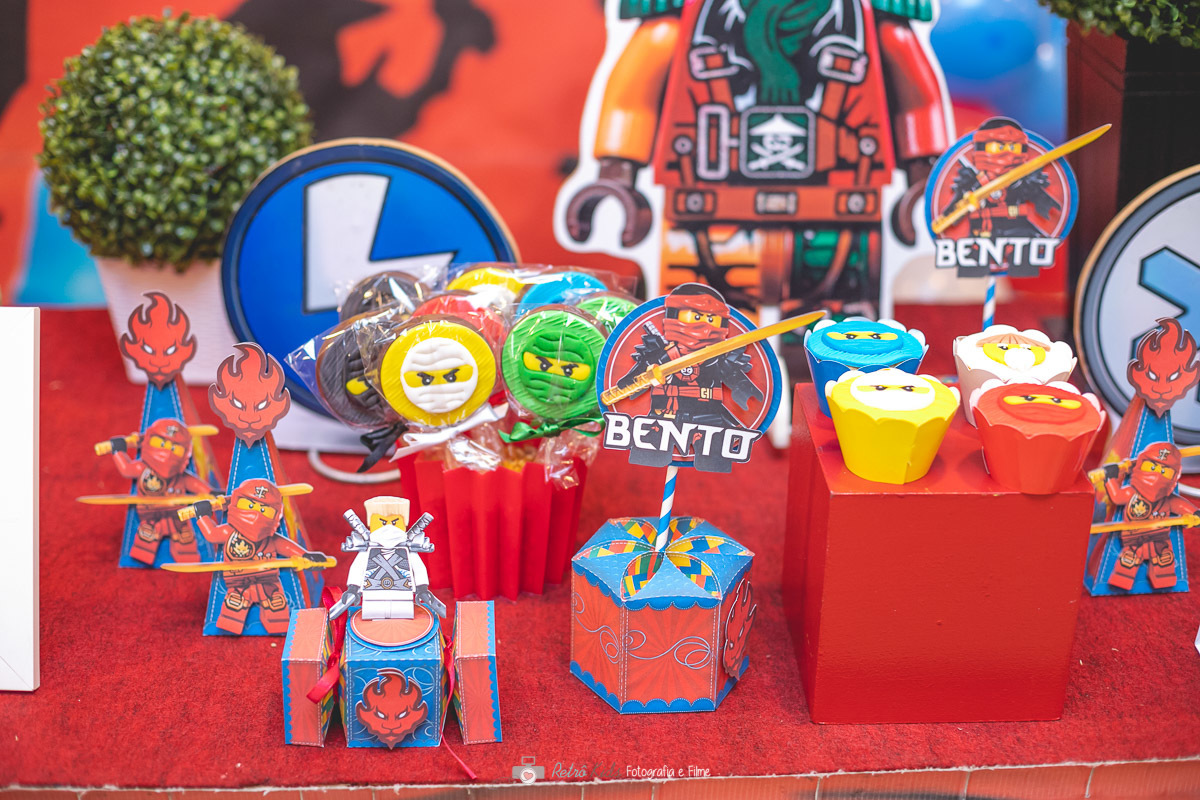 DECORAÇÃO NINJAGO