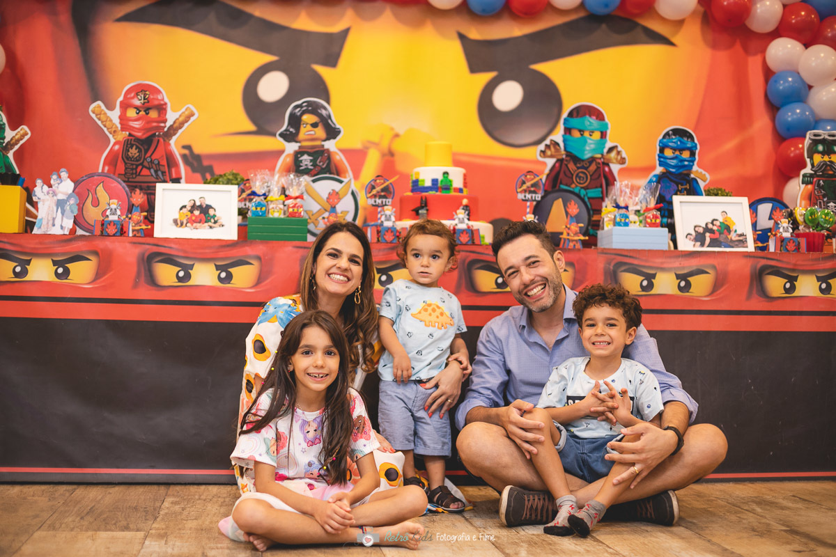 FESTA INFANTIL NINJAGO