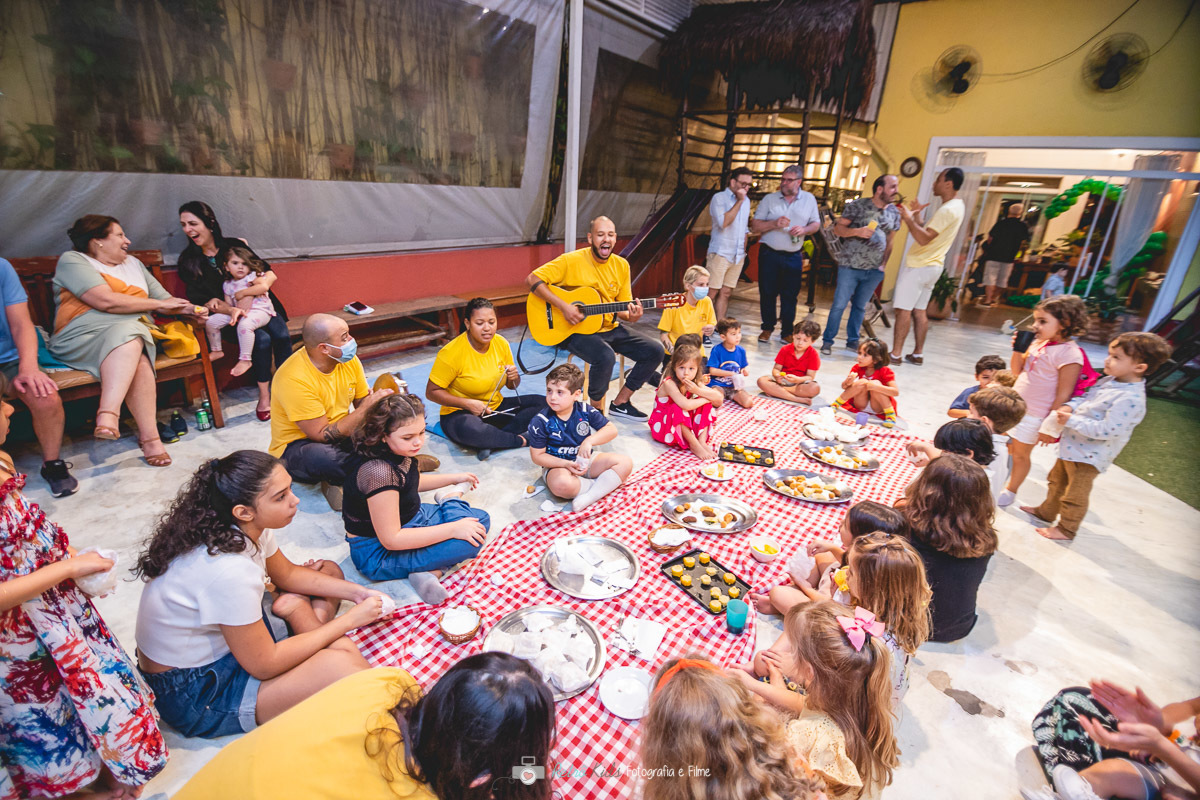 HORA DO LANCHINHO EM FESTA INFANTIL