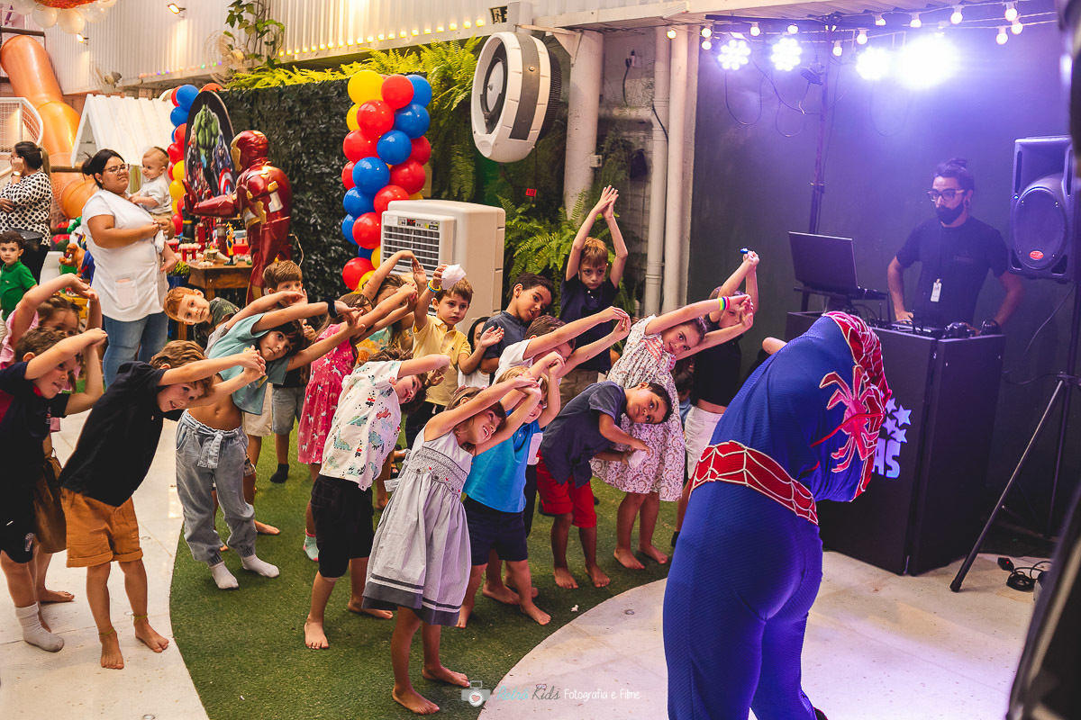 TEMA AVENGERS FESTA INFANTIL