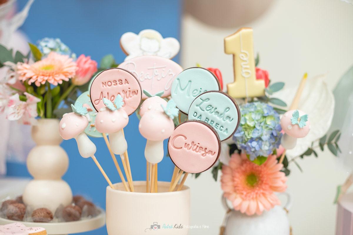 DOCES PARA FESTA INFANTIL DO JARDIM DAS FADAS