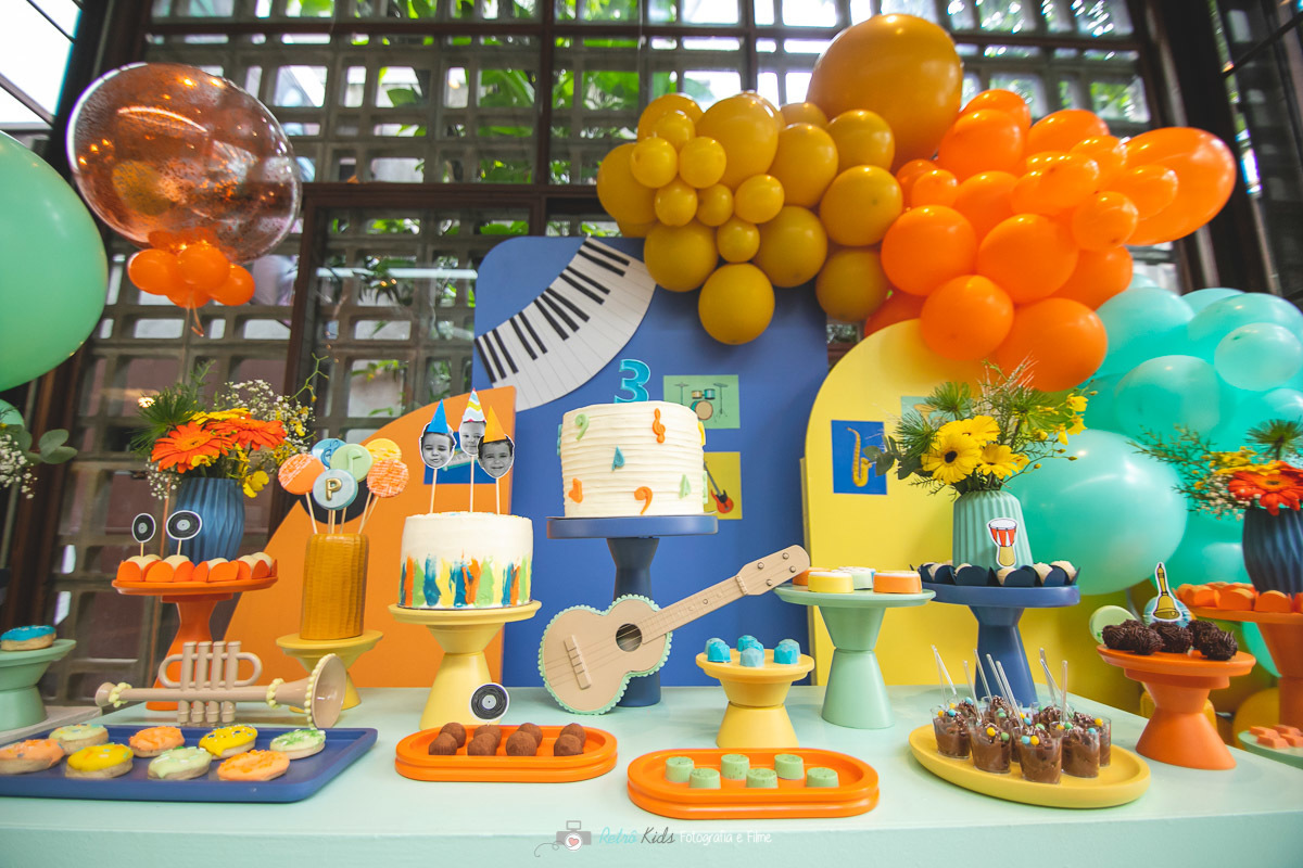 DECORAÇÃO TEMA MUSICA