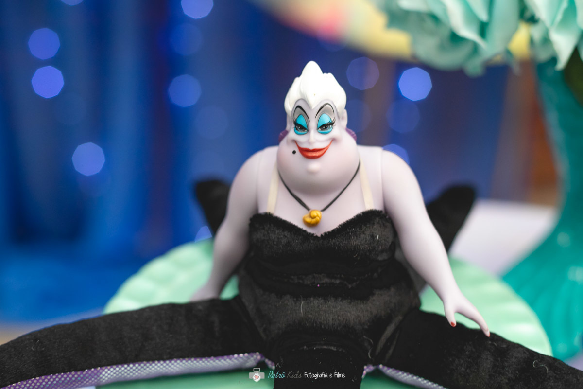 DECORAÇÃO PEQUENA SEREIA IDEIAS