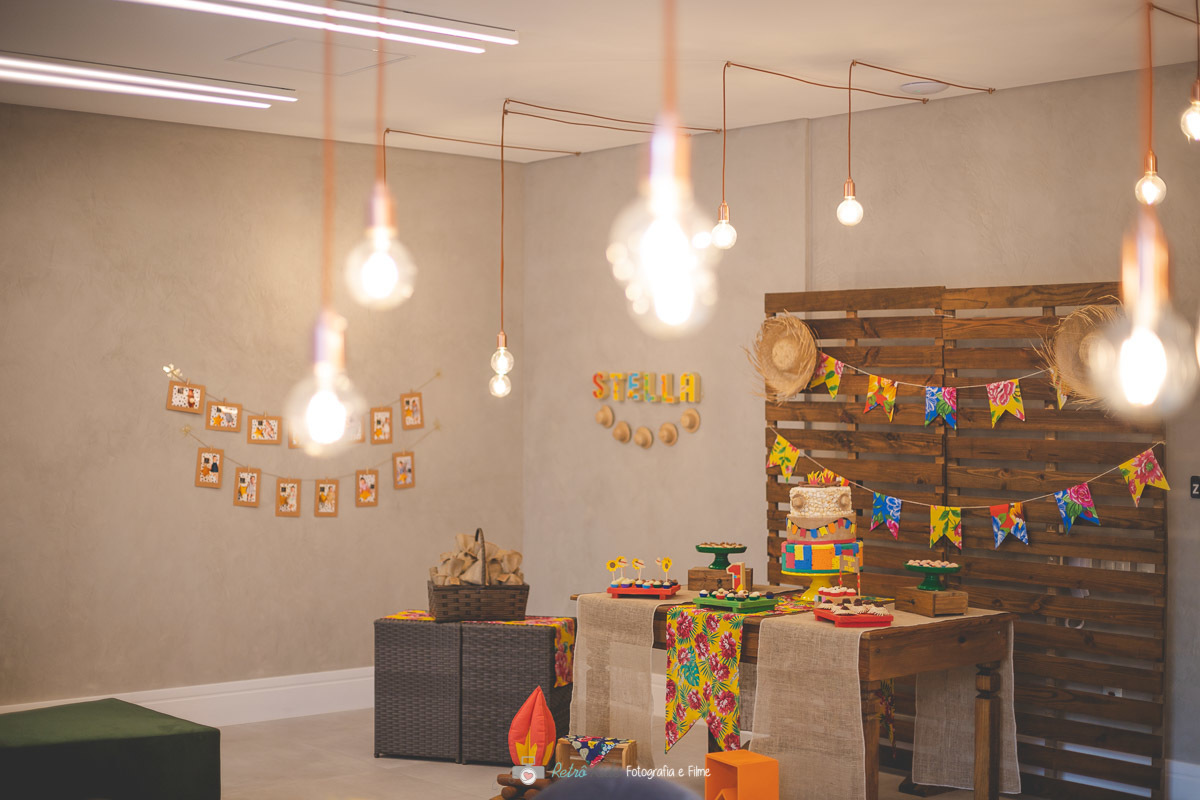 DECORAÇÃO FESTA JUNINA ANIVERSARIO INFANTIL