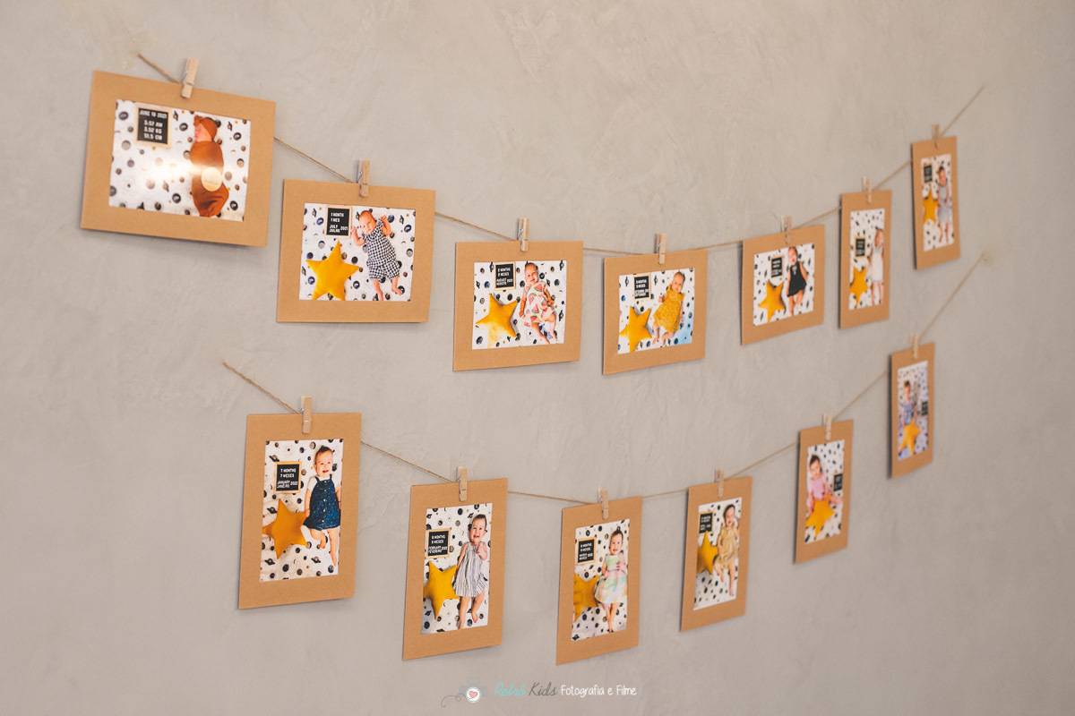 MURAL FOTOS MESVERSARIO ANIVERSARIO INFANTIL