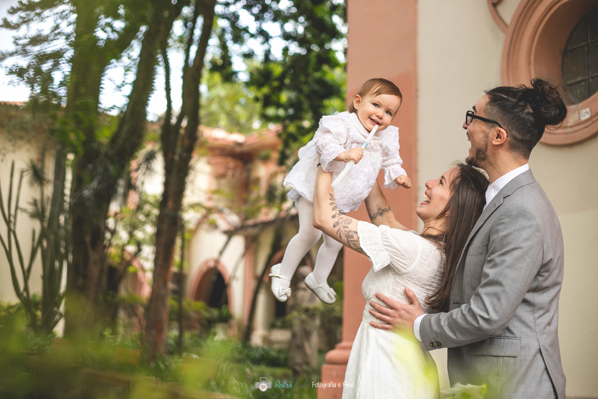 FOTOGRAFIA BATIZADO CAPELA DA PUC SP