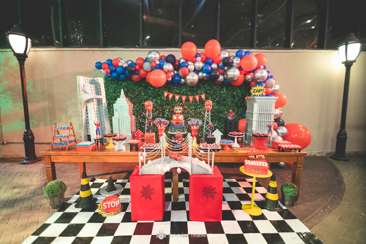 FESTA INFANTIL SPIDER MAN
