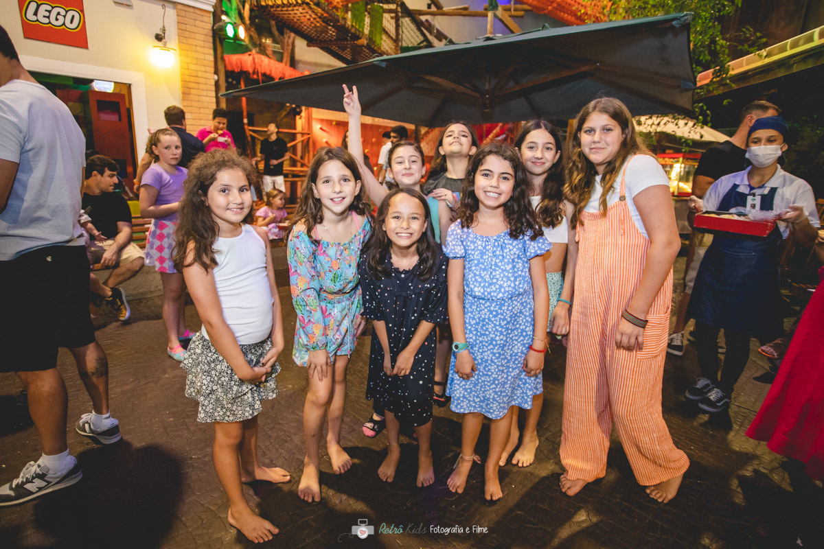 FESTA INFANTIL COM BASTANTE CRIANÇA