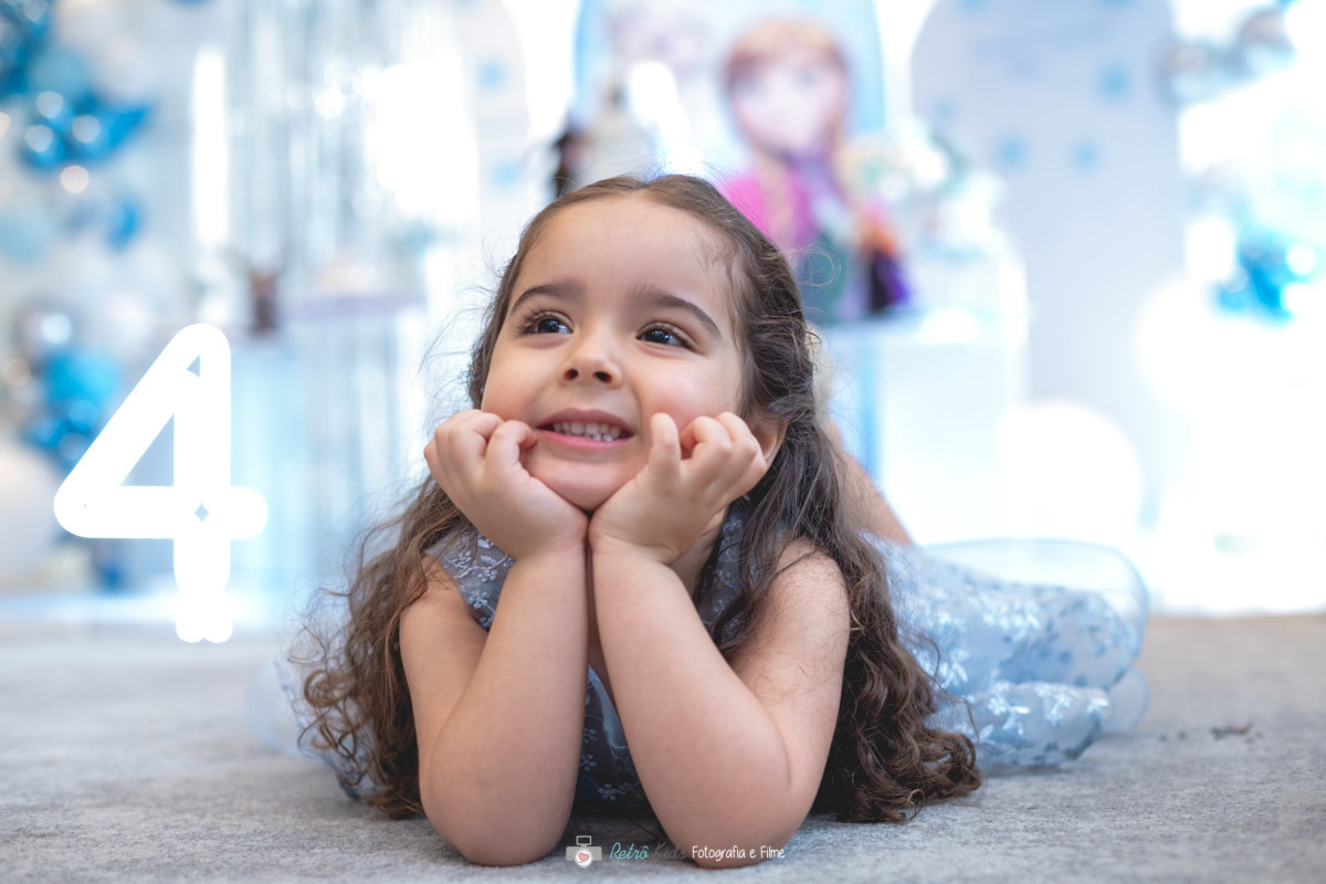 COMEMORAÇÃO DOS 4 ANOS DA LUISA COM O TEMA FROZEN