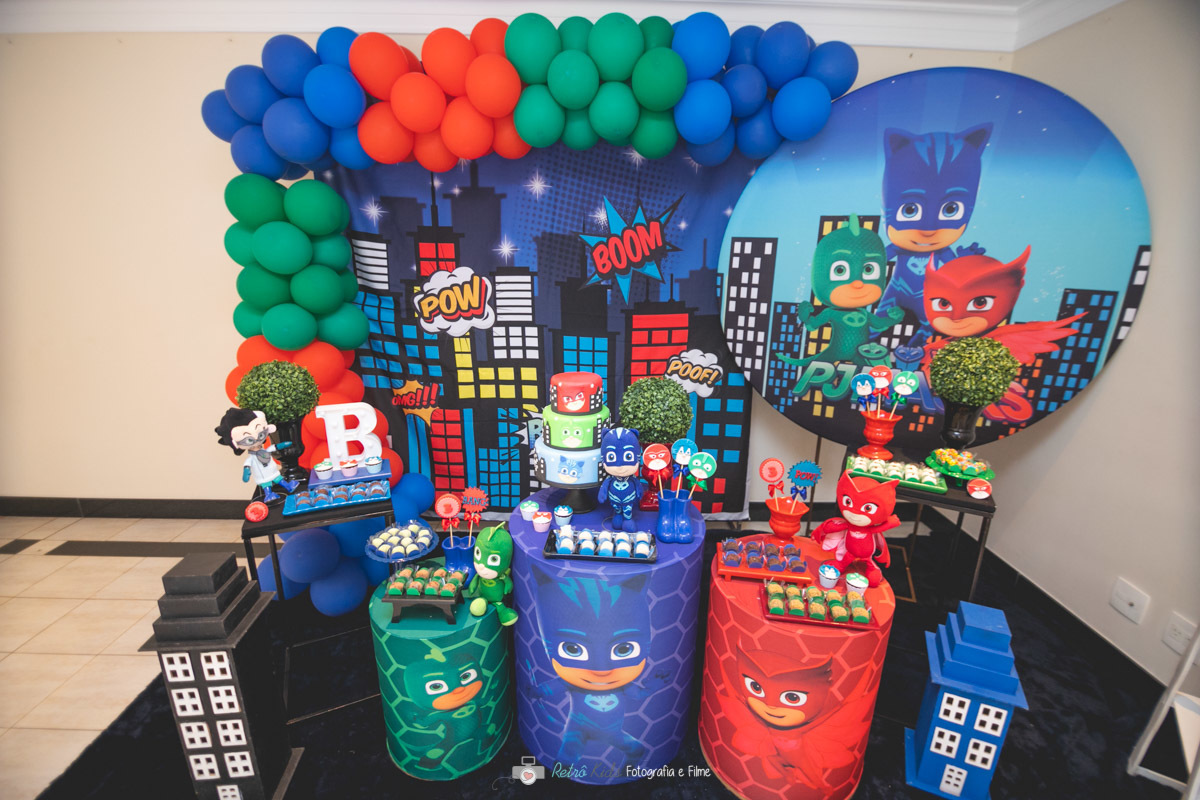 FESTA INFANTIL PJ MASKS