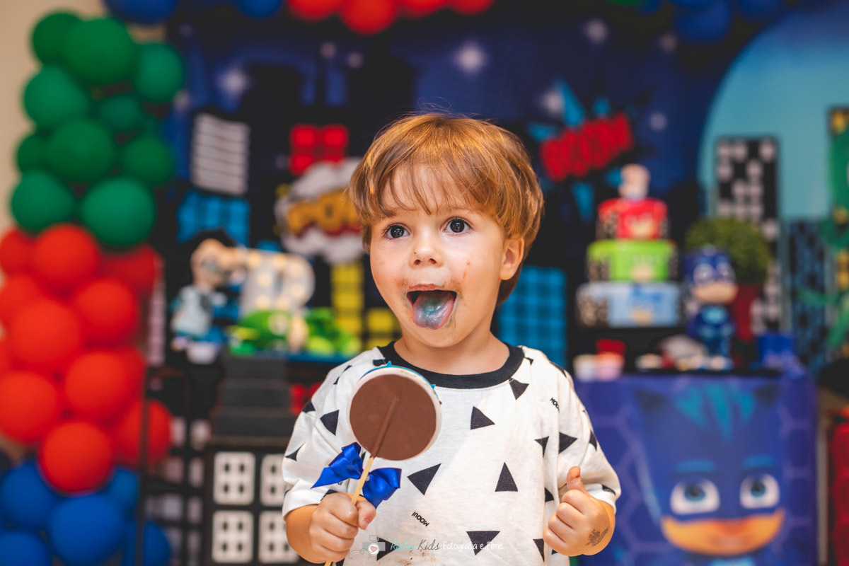 PARABÉNS DOS PJ MASKS