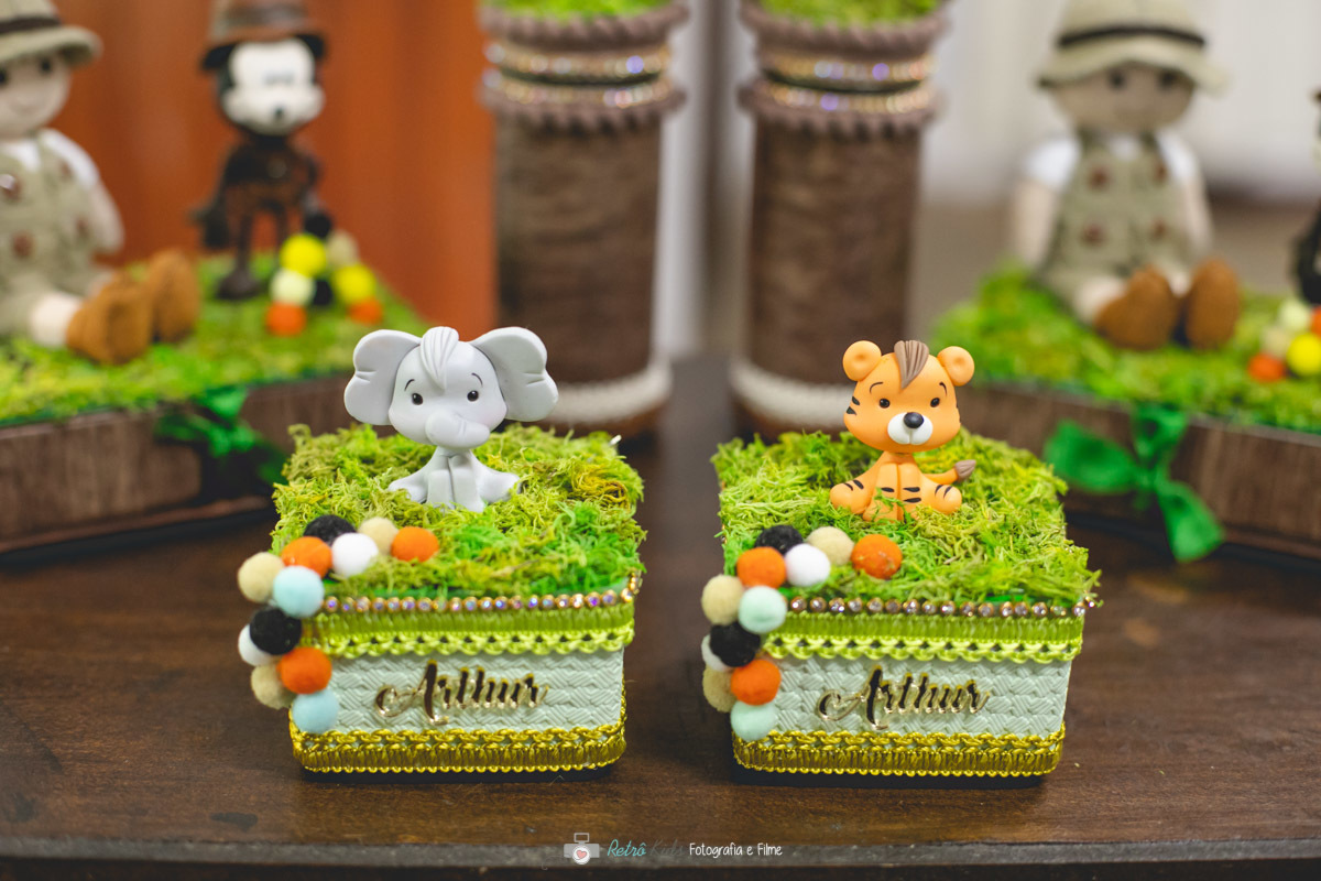 DETALHES DECORAÇÃO SAFARI