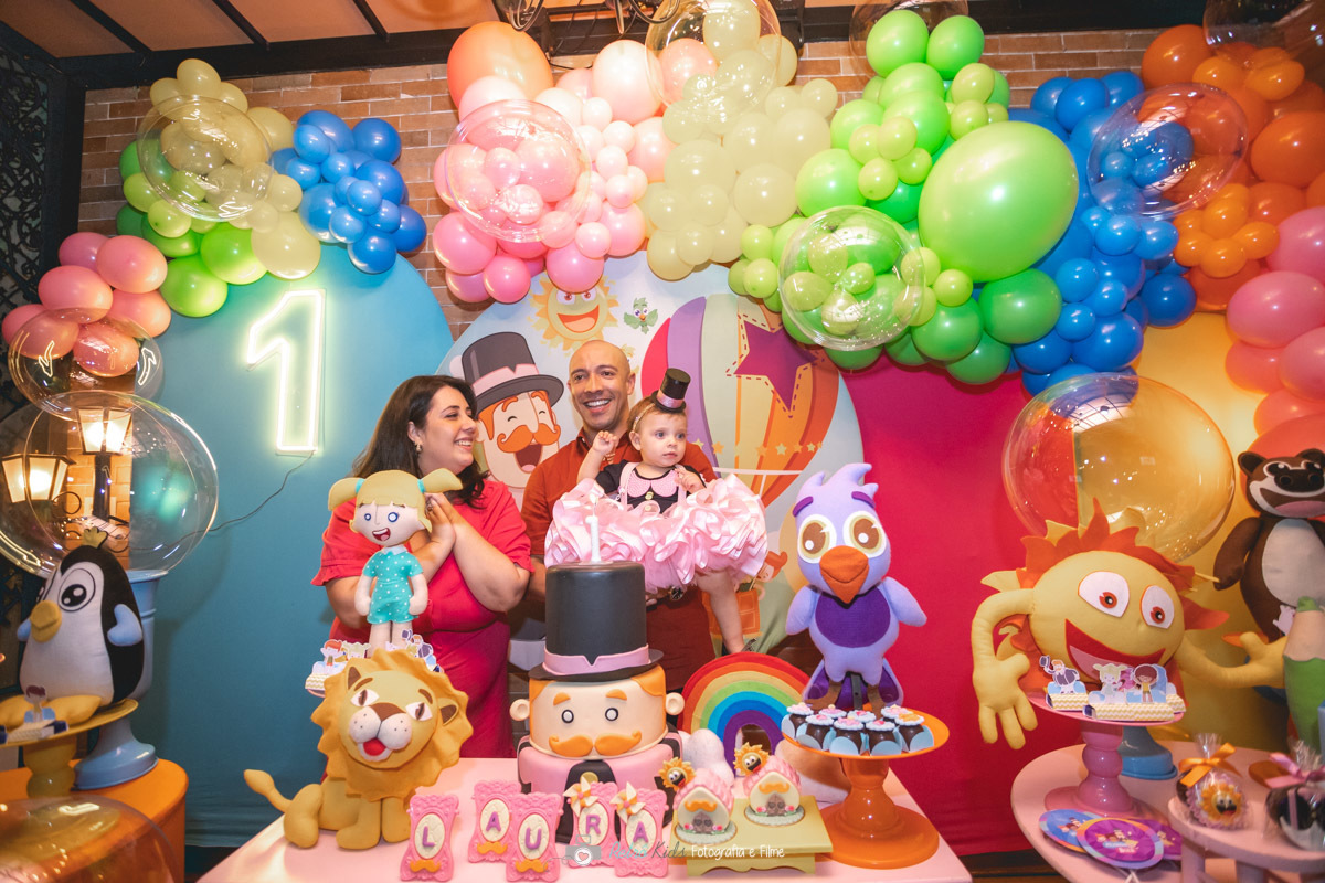 PARABENS COM O MUNDO BITA FESTA INFANTIL