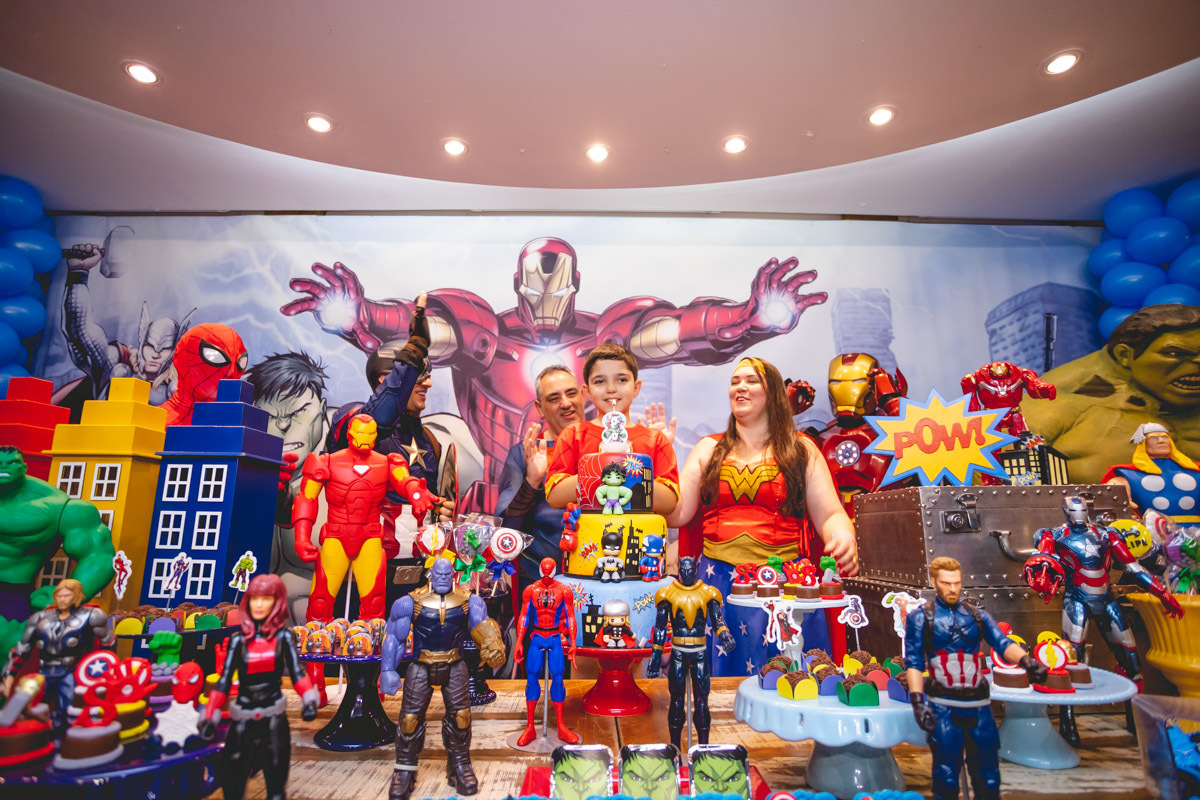 IDEIAS DECORAÇÃO AVENGERS