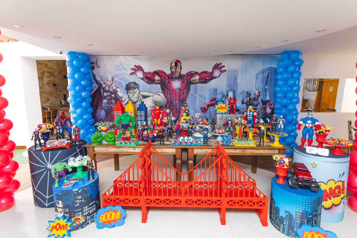 IDEIAS FESTA AVENGERS