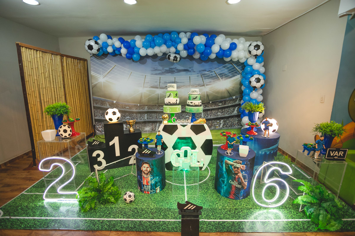 IDEIAS FESTA FUTEBOL 