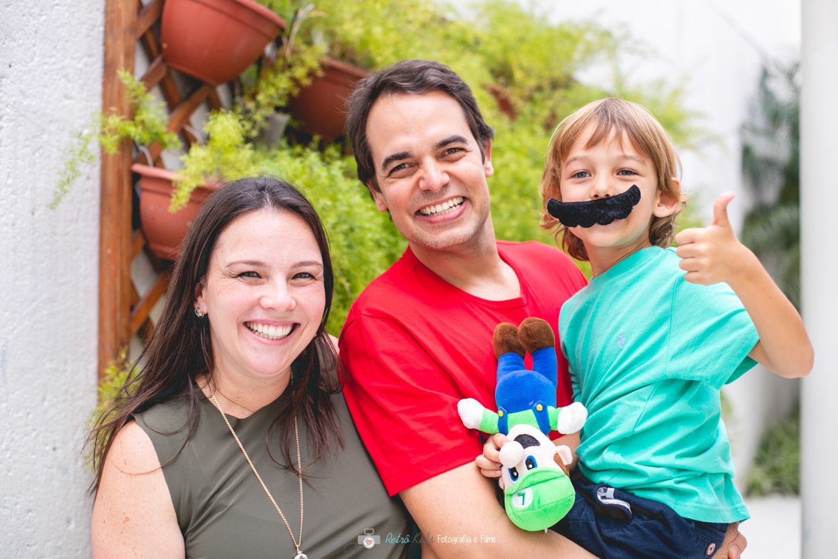 FOTO FAMÍLIA FESTA INFANTIL