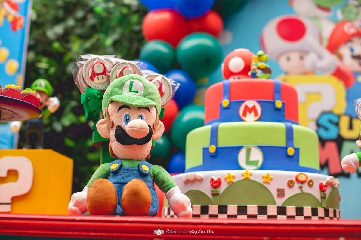 IDEIAS DECORAÇÃO FESTA MARIO