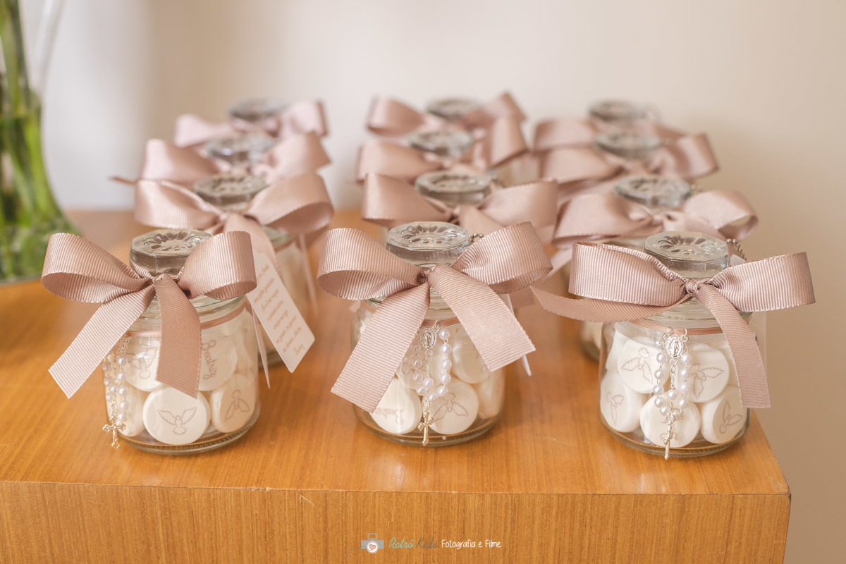 DETALHES RECEPÇÃO DE BATIZADO