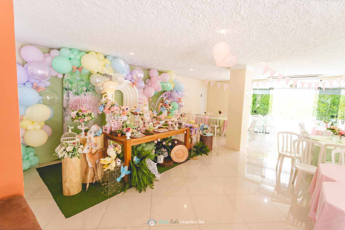 DECORAÇÃO FESTA INFANTIL JARDIM ENCANTADO