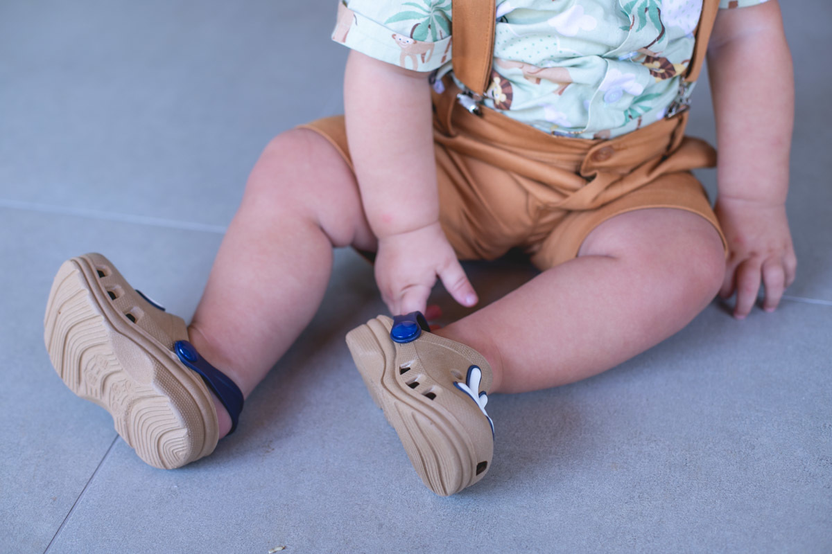 Detalhes fotografia festa de 1 ano menino