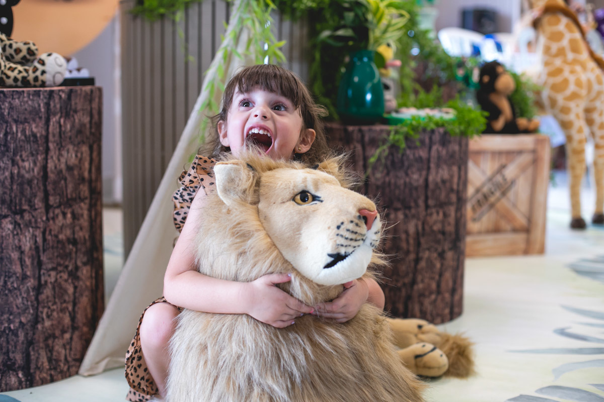 Decoração tema Mickey Safari detalhes mesa