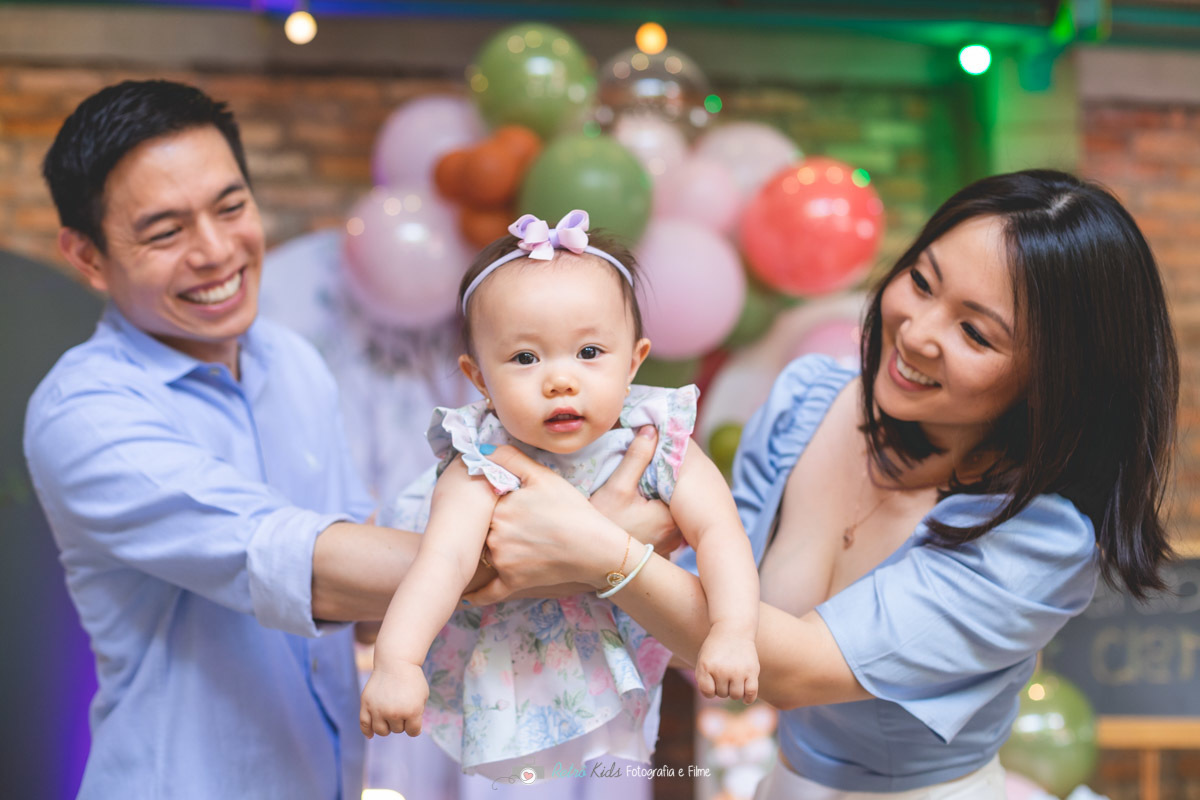 fotografia decoração tema woodland