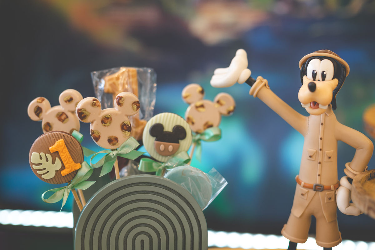 DECORAÇÃO FESTA MENINO MICKEY SAFARI