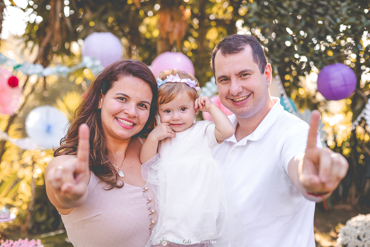 FOTOGRAFIA DE FESTA INFANTIL DE 1 ANO