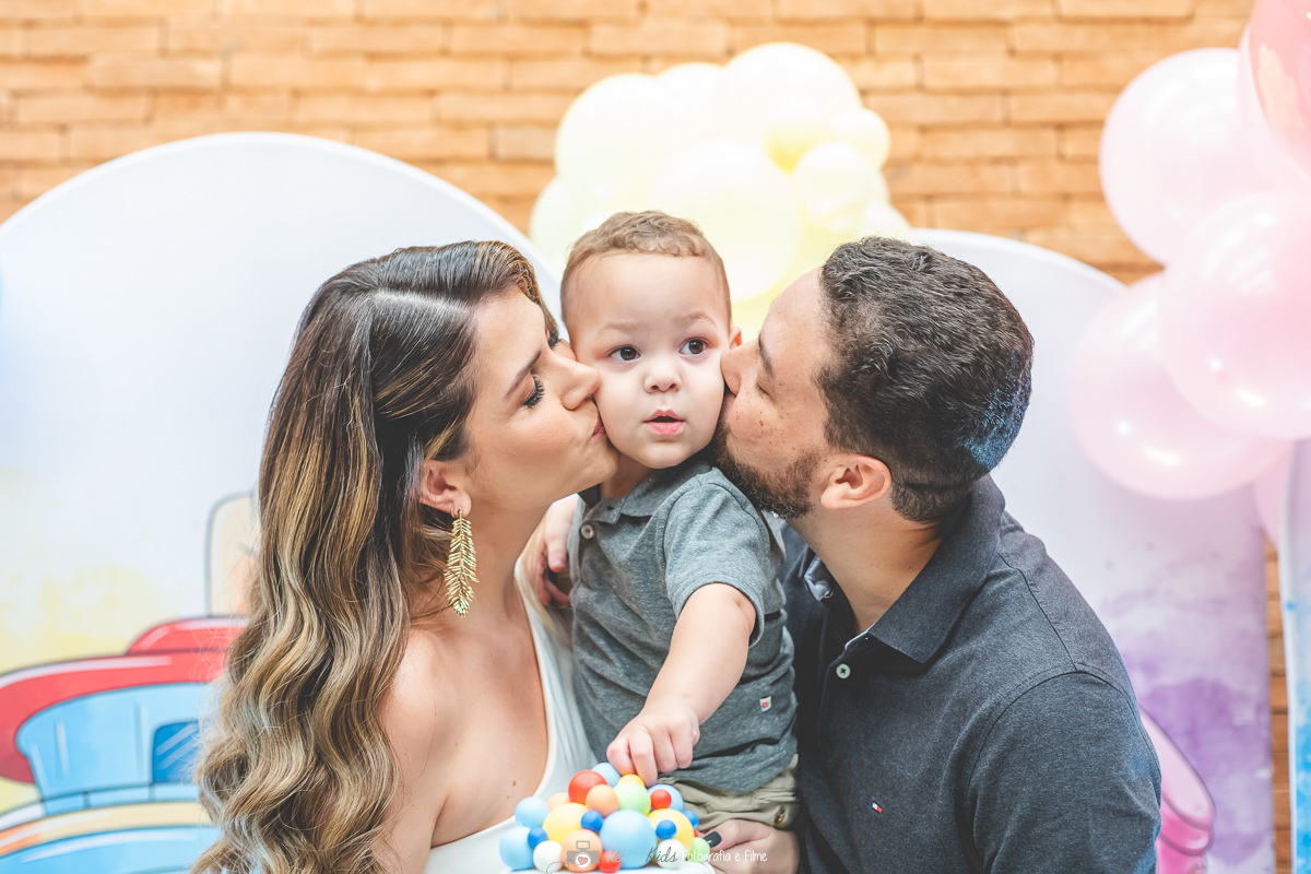 FOTOGRAFIA DE FAMILIA FESTA INFANTIL