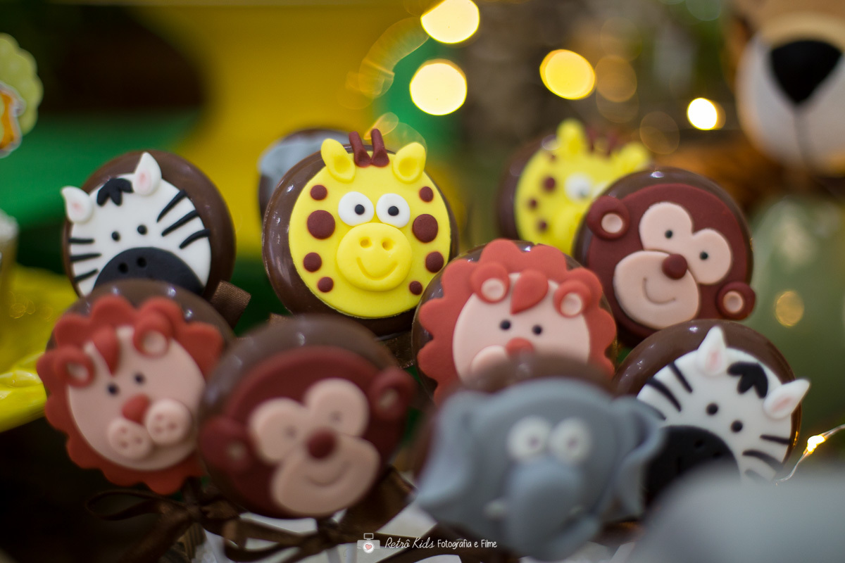 doces do chocolate do safari mickey