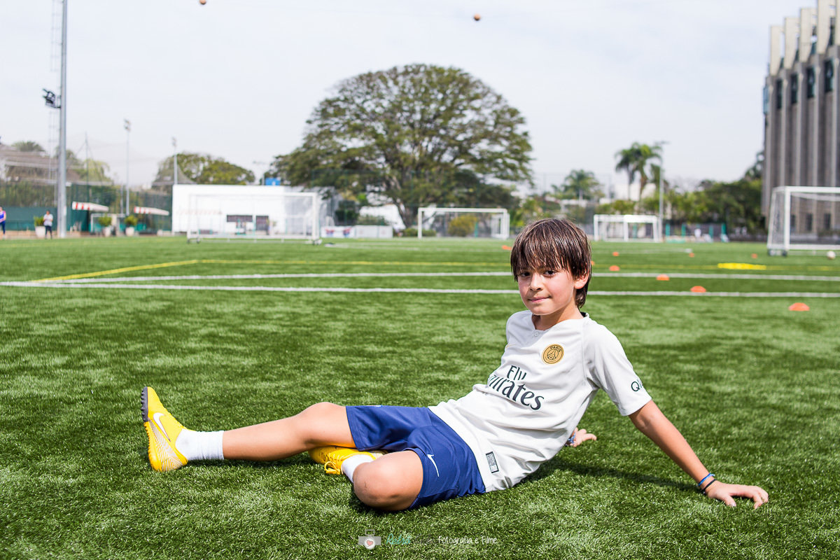 aniversariante posando para fotografia
