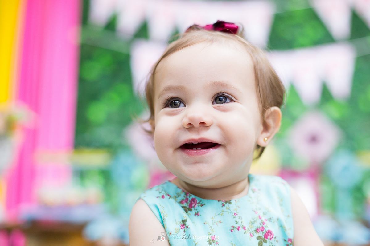 Fotografia Infantil com a Clarice no Buffet Kairós no Ipiranga SP