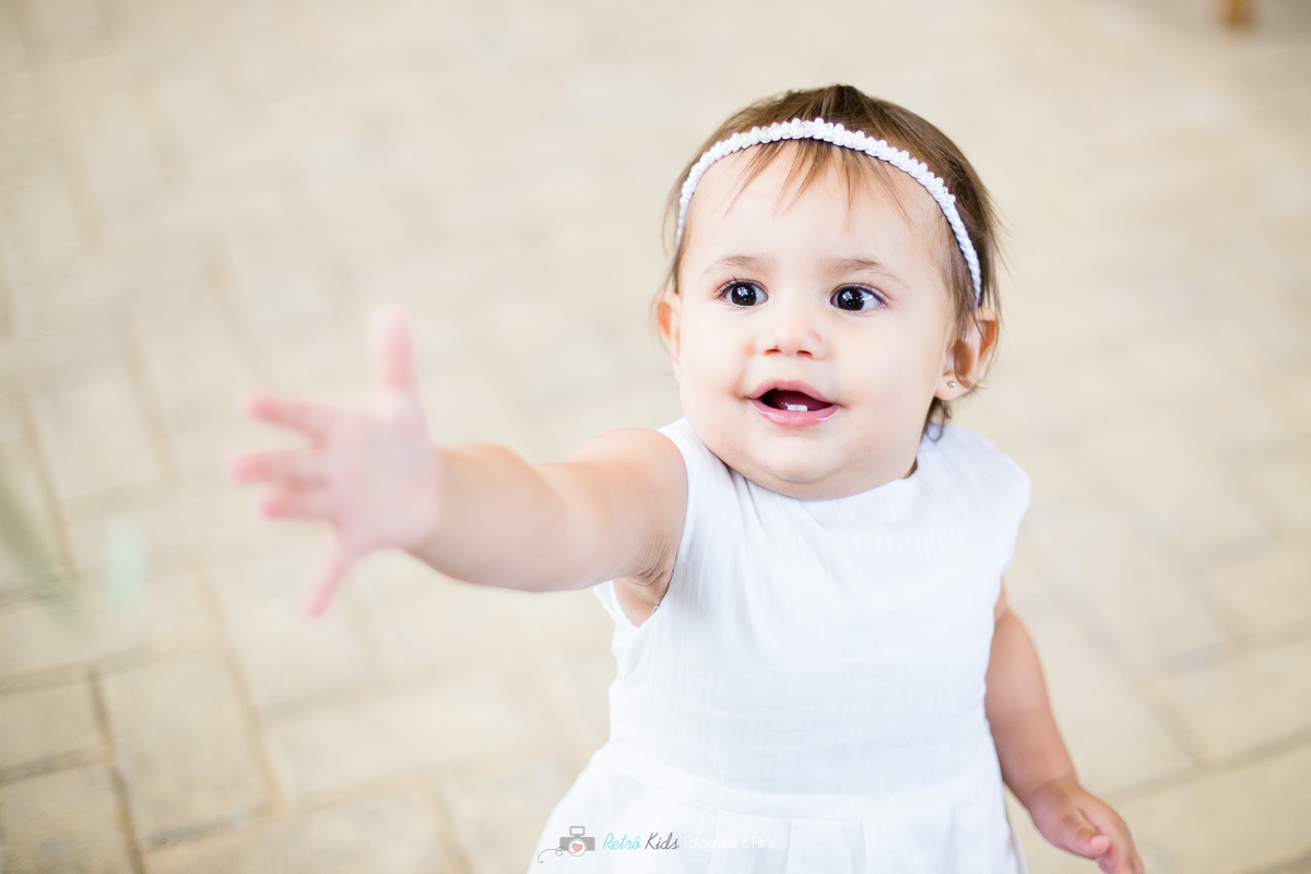 Alice se divertindo na sua festa de aniversário no Buffet Praça Pitangueira em Moema SP