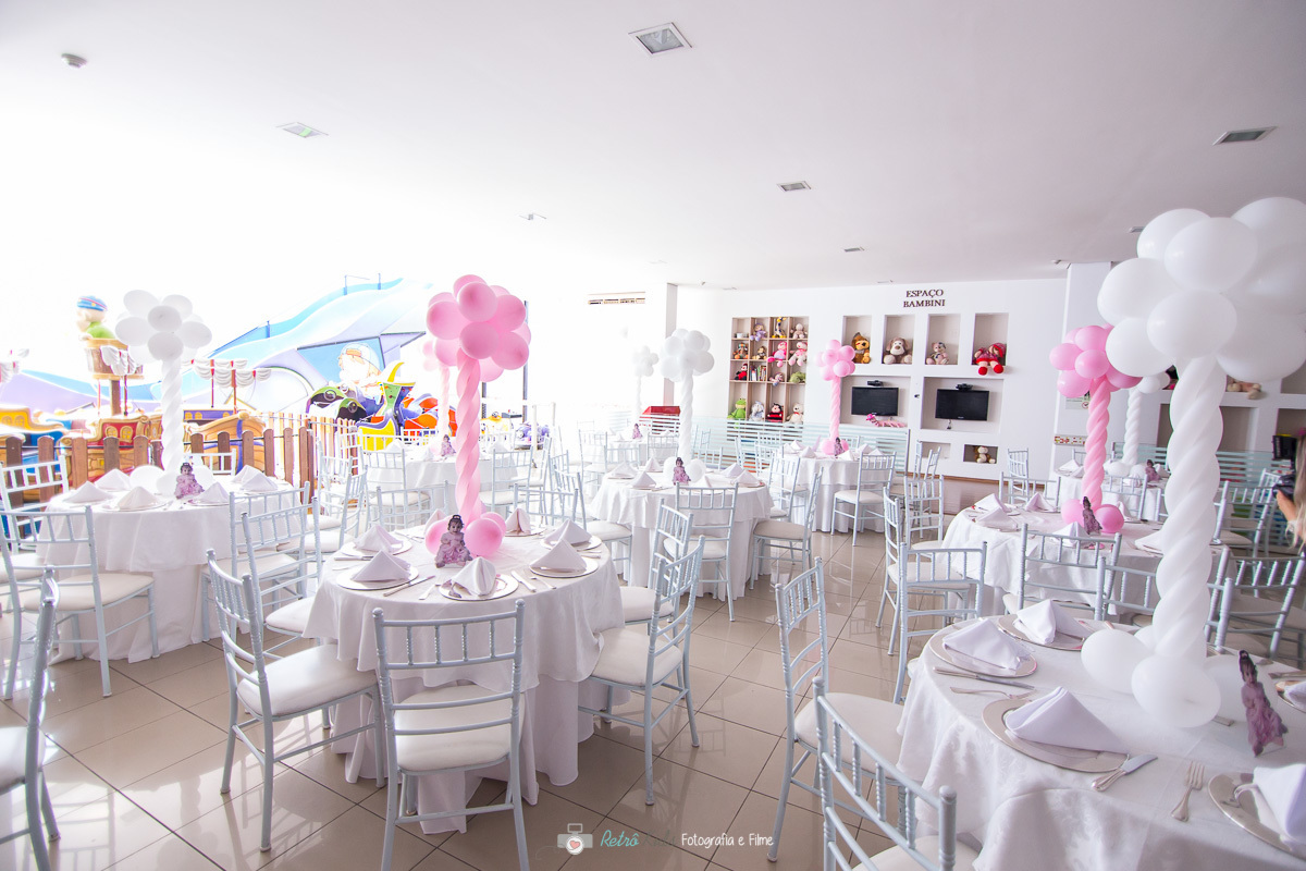 Salão de festas do Buffet Mediterraneo no Tatuapé SP