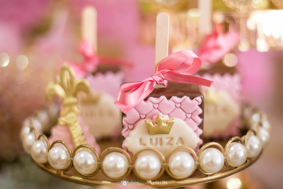 retrato dos doces personalizados no Buffet Mediterraneo Tatuapé SP